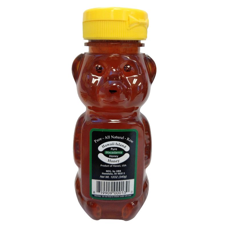 Hawaii Island Pure Macadamia Honey - 12oz