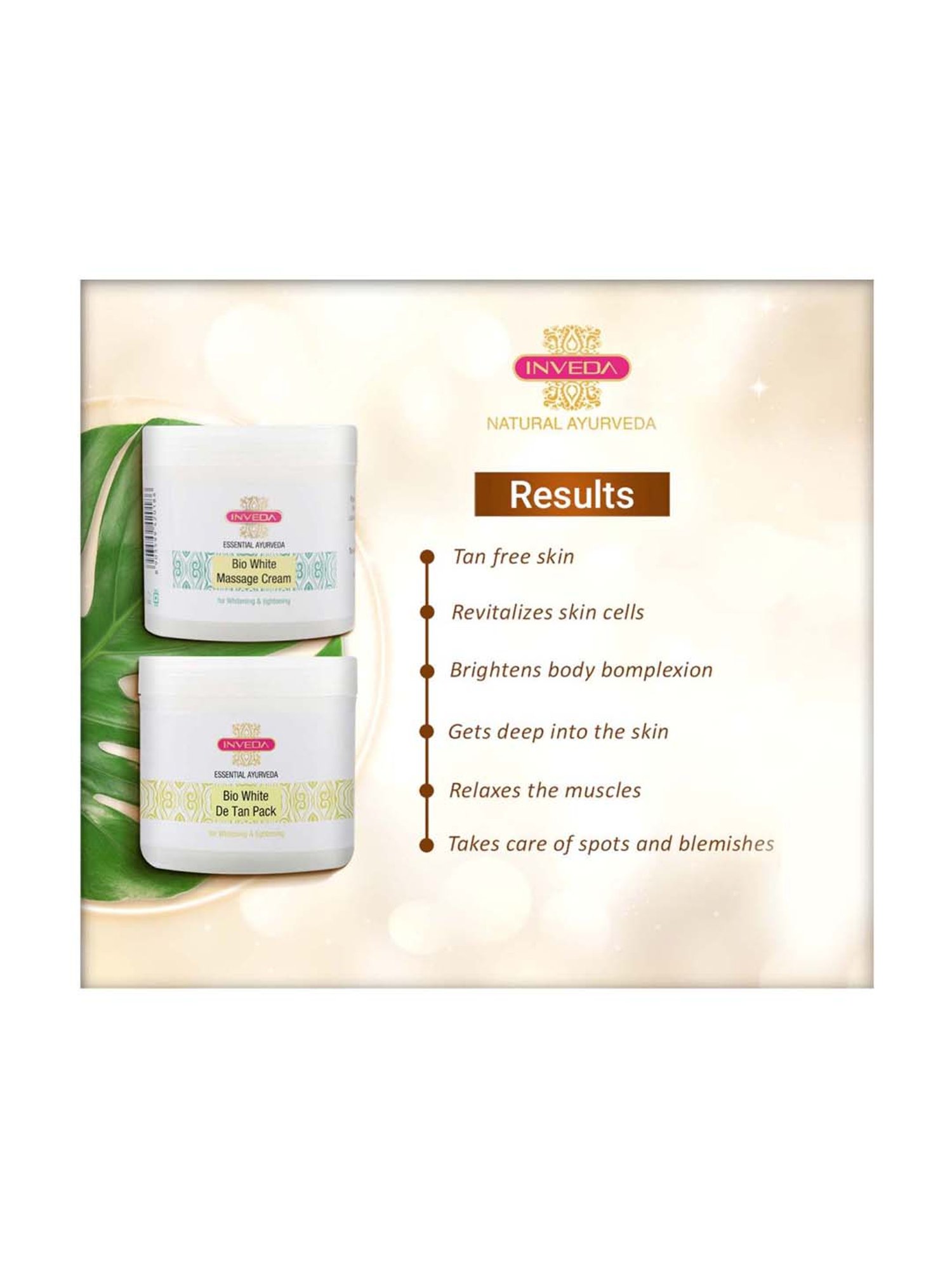 INVEDA Bio White Body Whitening Kit