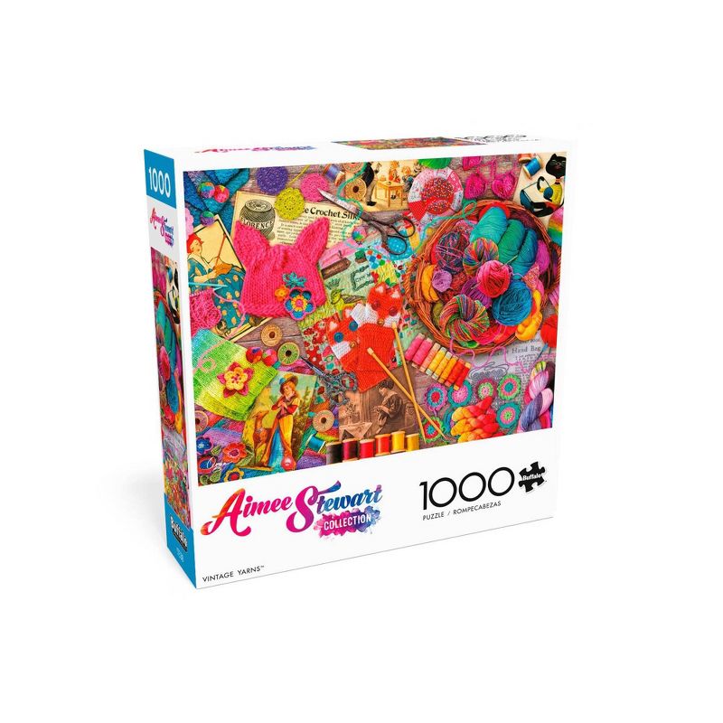 Buffalo Games Aimee Stewart: Vintage Yarns Jigsaw Puzzle - 1000pc