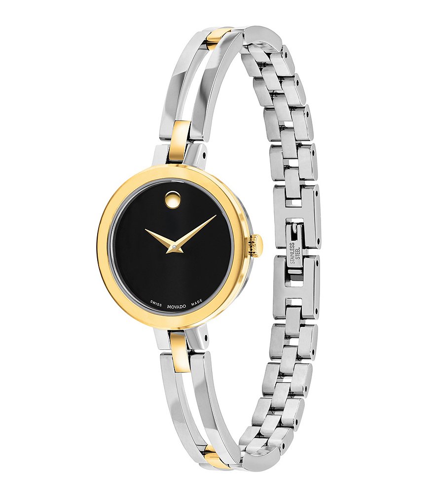 Movado Esperanza Two Tone Bangle Watch