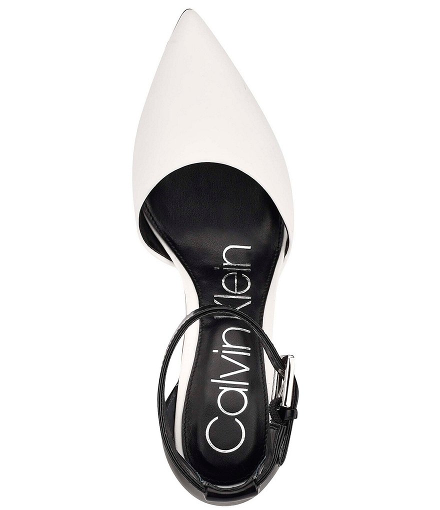 Deltan Tessa Croc-Embossed T-Strap Block Heel Pumps