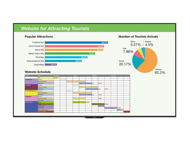 LG 49UT640S0UA 49" UT640S Series UHD Commercial Signage TV