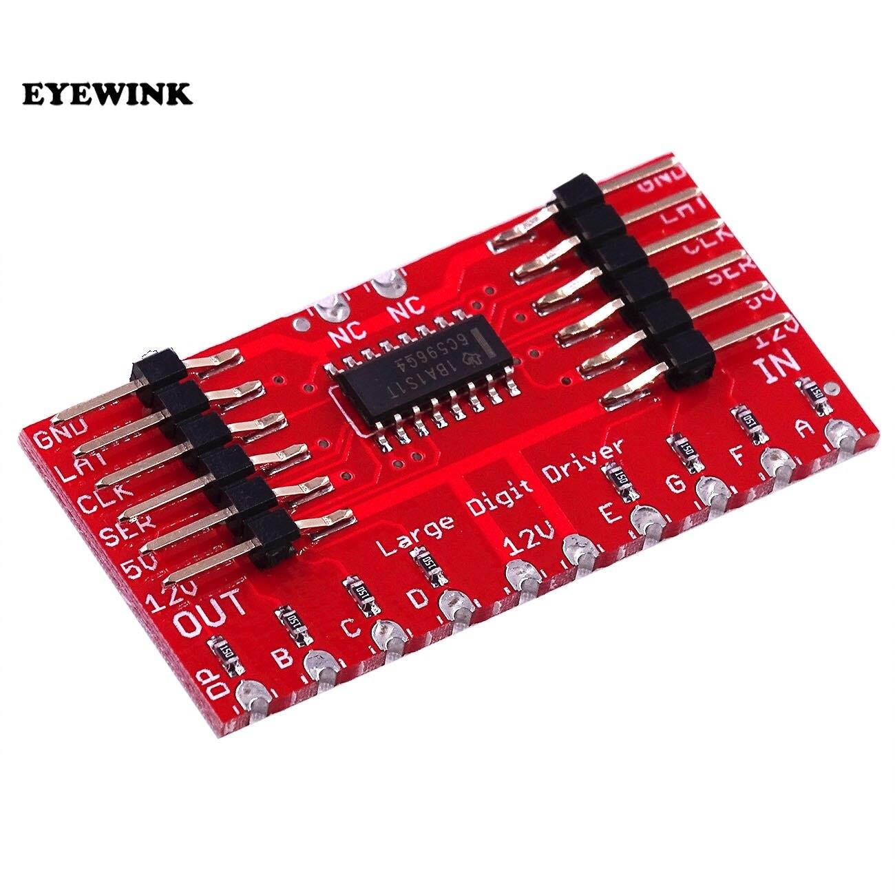 Free Shiping 5pcs/lot TPIC6C596 8-bit shift register 7-segment displays 7-segment LED