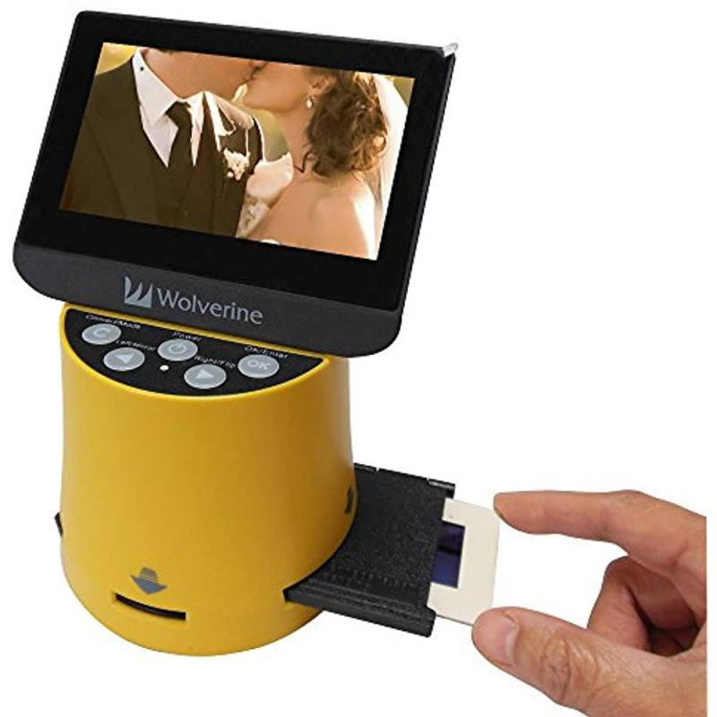Wolverine Data 8-in-1 HD Film to Digital Converter w/4.3" LCD Screen & HDMI