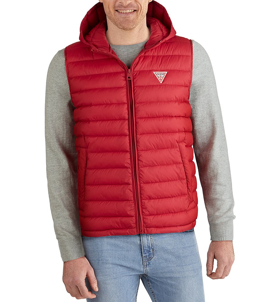Guess Lightweight Puffer Hooded Vest