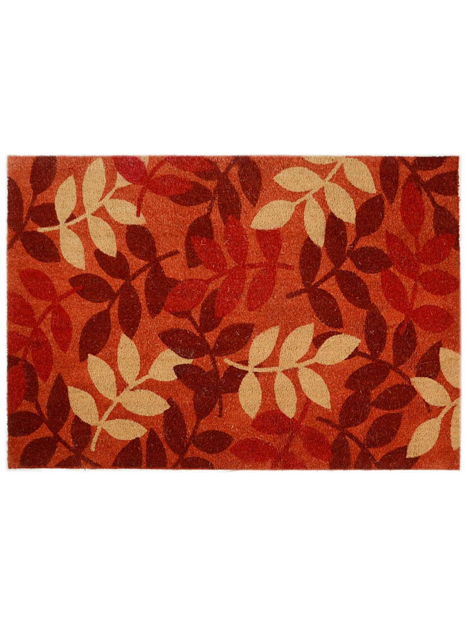 Saral Home Orange Coir 6111 GSM Door Mat - Set of 1