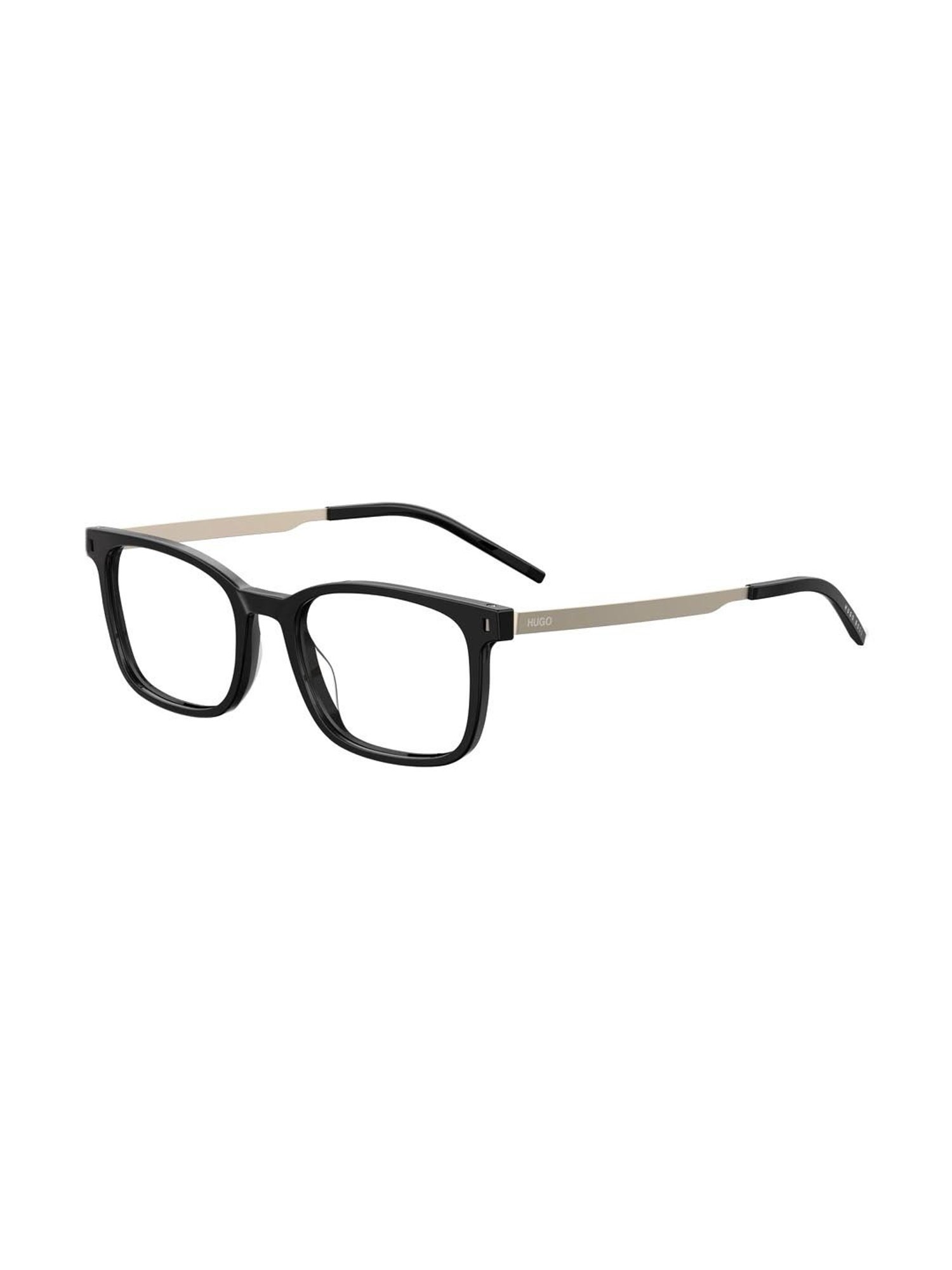 HUGO Black Rectangular Eye Frames for Women