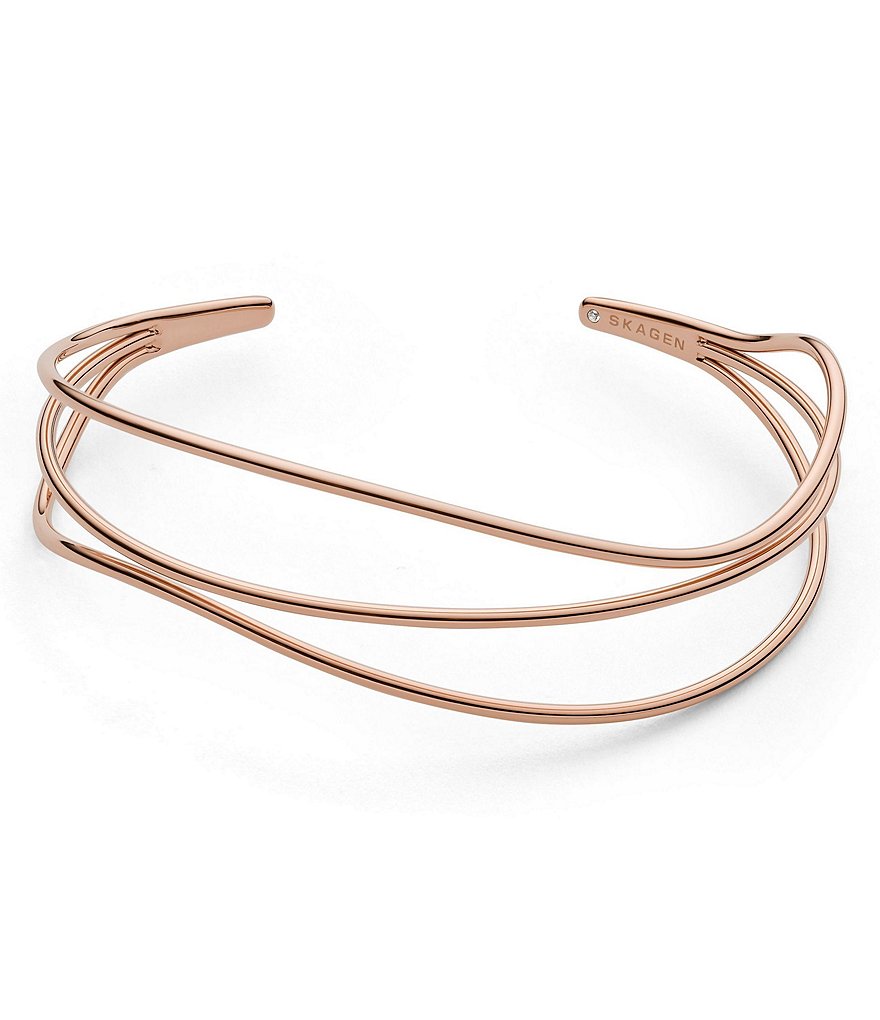 Skagen Kariana Wire Cuff Bracelet
