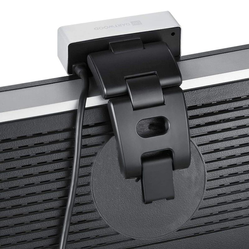 Dartwood Full HD 1080p USB Webcam with Built-in Microphone for Conferences and Presentations