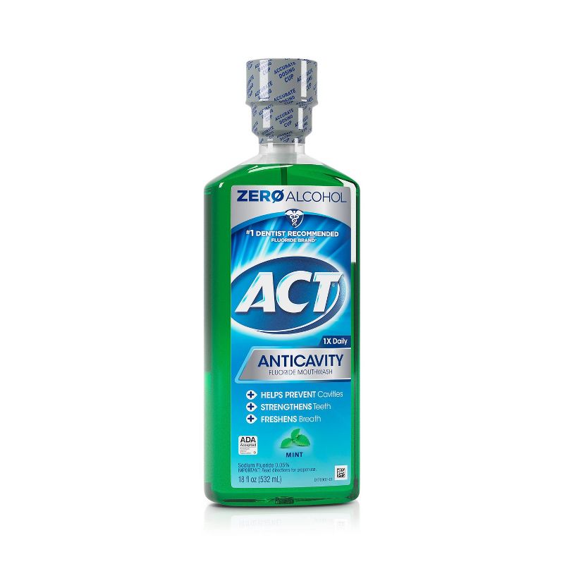 Act Mint Fluoride Rinse - 18 fl oz