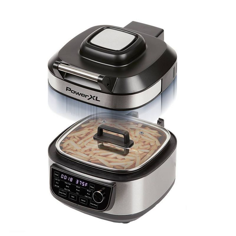 Prestige Nutrifry Black Plastic Electric Digital Touch Airfryer 4.5L