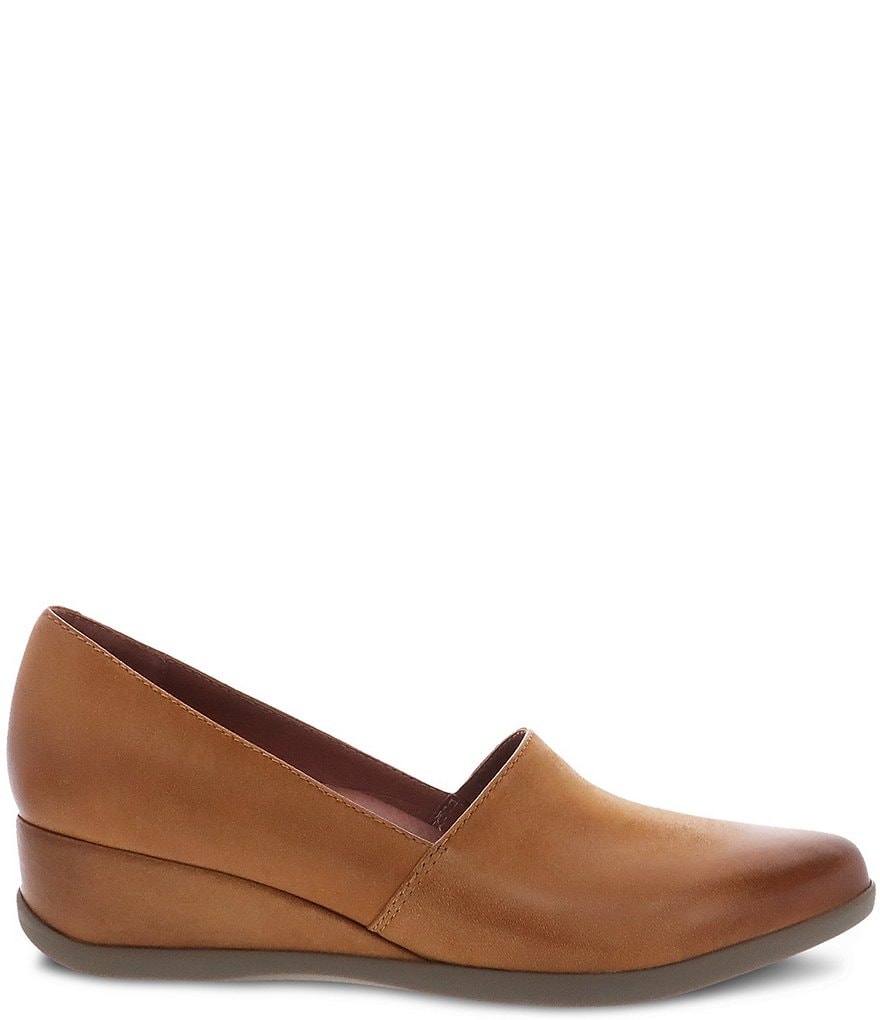 Donald Pliner Pelham Neoprene Mixed Leather Slip-On Wedge Sneakers