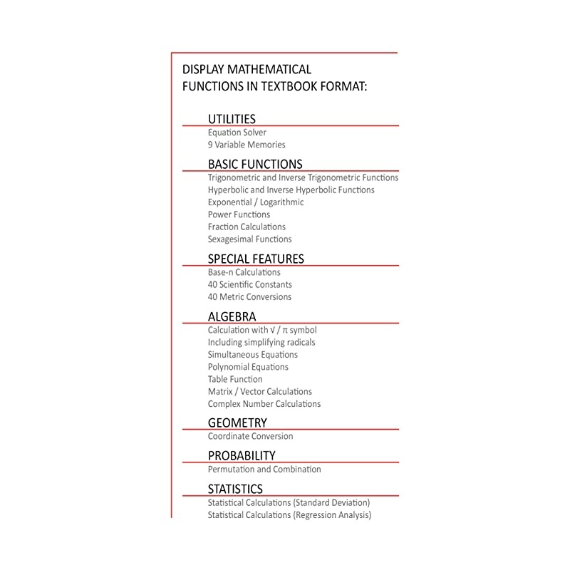 Scientific Graphic Calculator -  CS121 - Scientific and Engineering Calculator - Programmable System (Black)