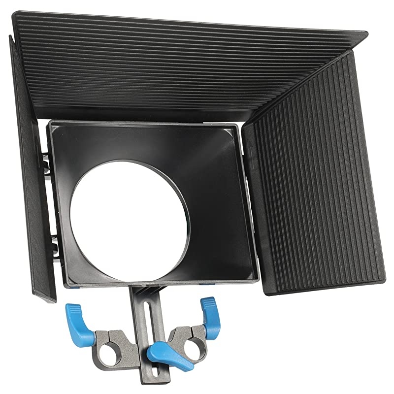 DSLR Rig Shoulder Mount Rig + Matte Box for All DSLR Cameras and Video Camcorders(Follow Focus not Included)