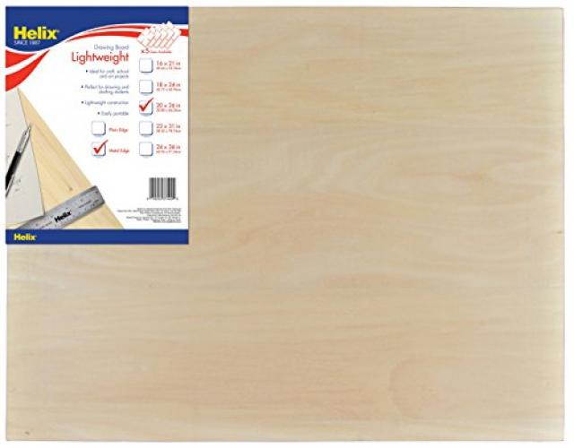 Helix Drawing Board, 20 Inch x 26 Inch, Metal Edge (37409)