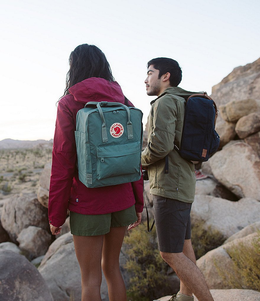 Fjallraven Kanken Water-Resistant Cotton Zipper Convertible Backpack