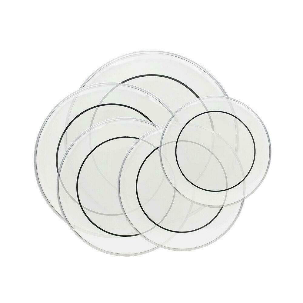 Clear PET Drum Head PrePack 22", 16", 14", 13", 12" Durable