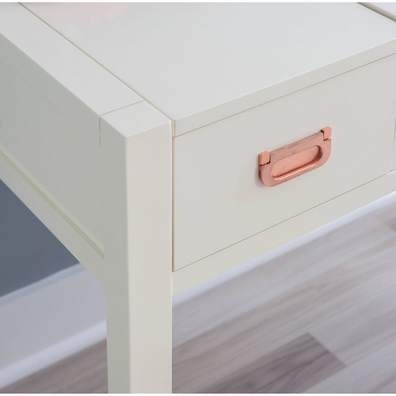 Peggy Vanity White - Linon