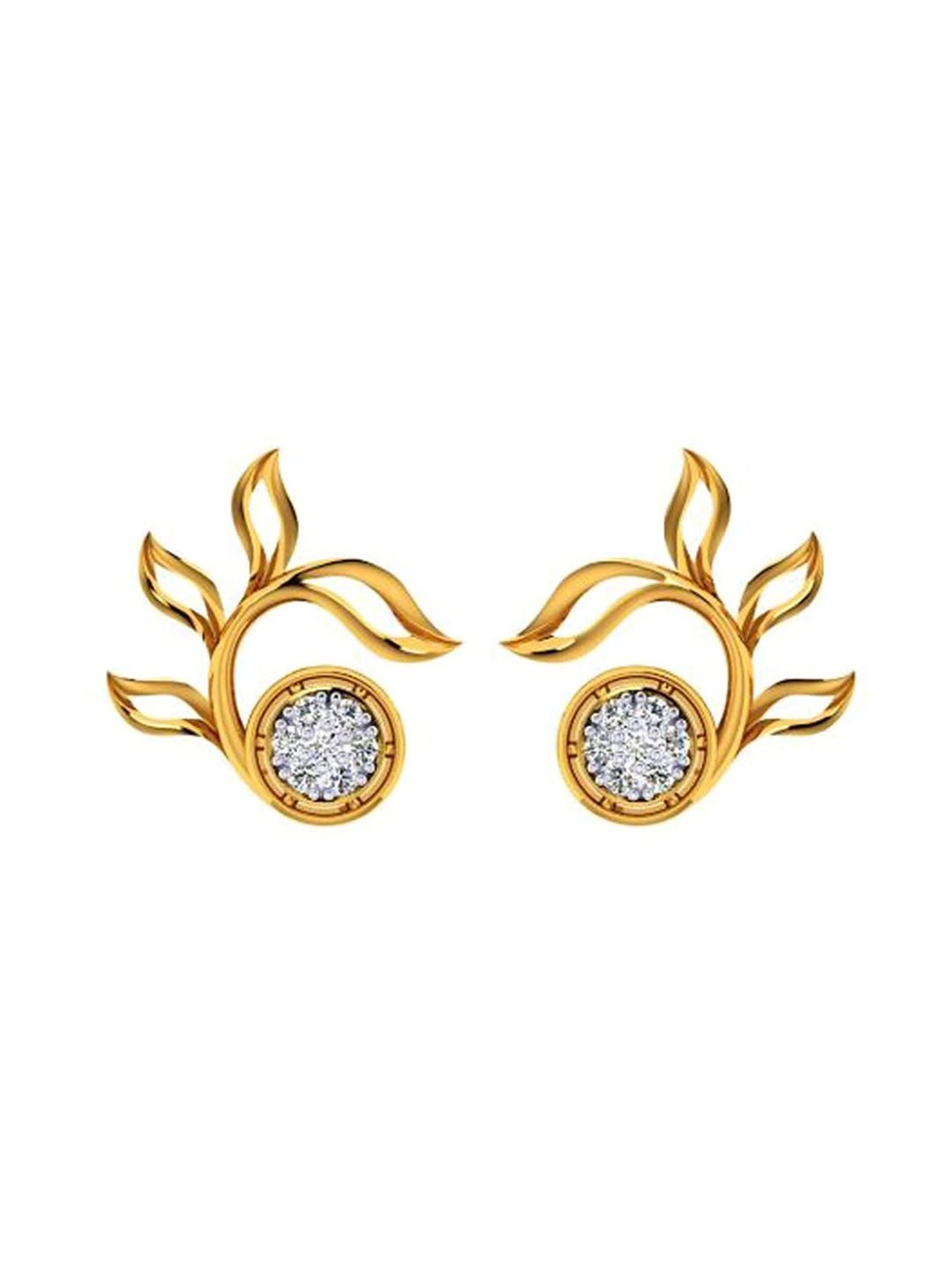 P.C. Chandra Jewellers 22k Gold Earrings for Women