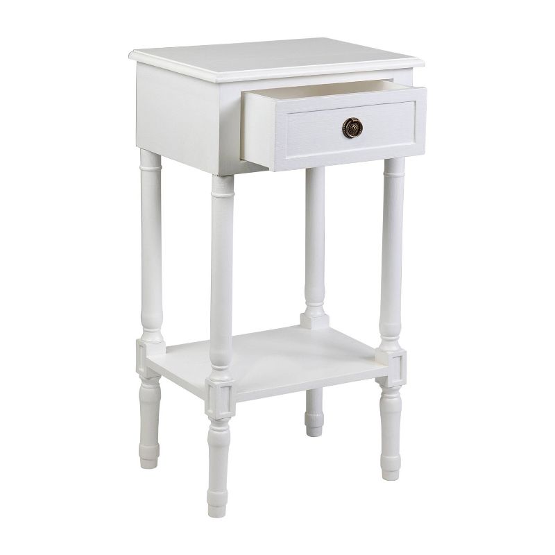 Lilith Side Table White - East At Main