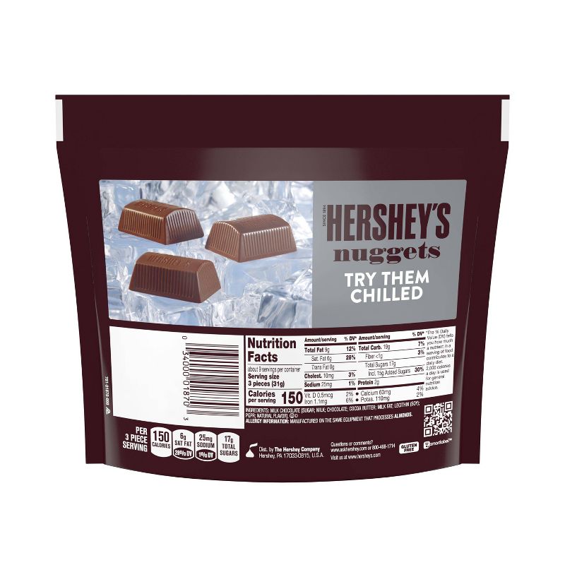 Hershey's Nuggets Share Size Milk Chocolates - 10.2oz