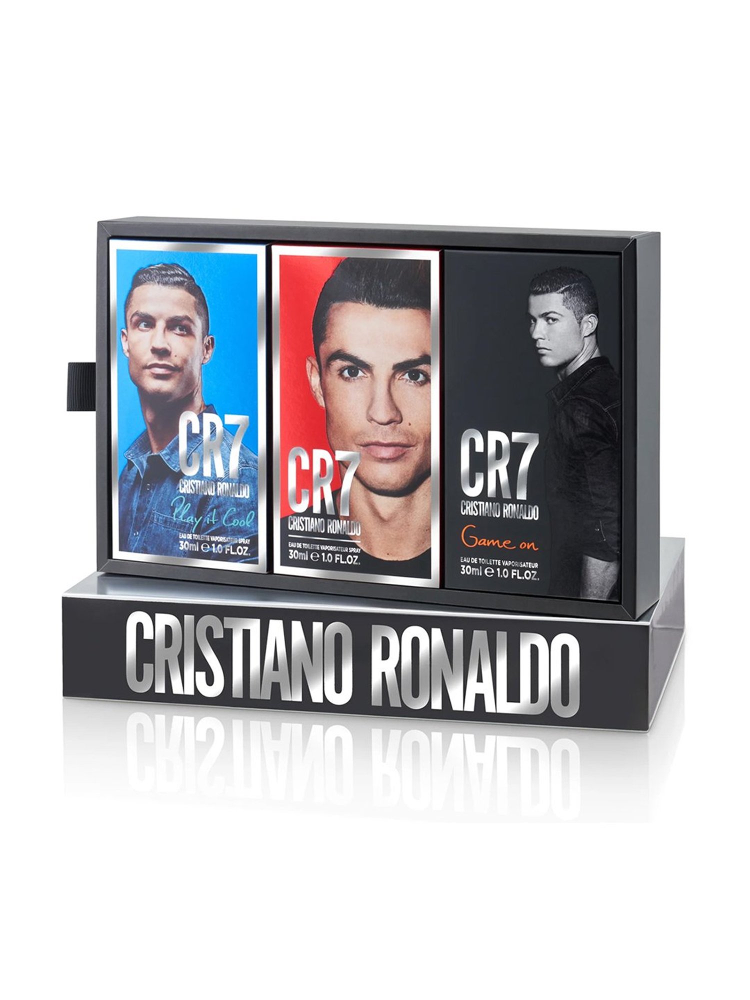Cristiano Ronaldo Origins Eau de Toilette Vaporisateur Spray Trio Set for Men