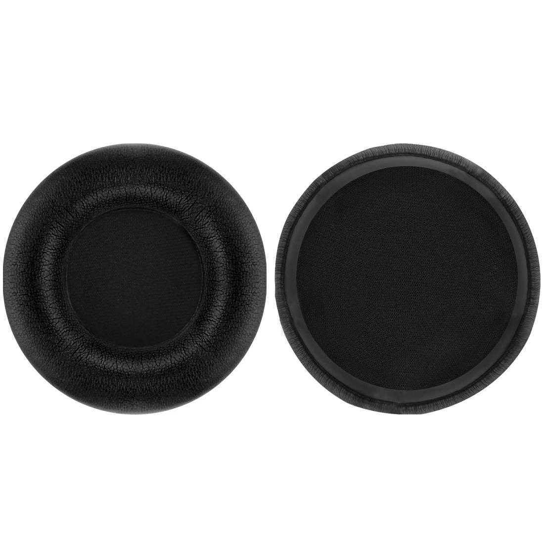 Geekria QuickFit Protein Leather Ear Pads for Monster DNA On-Ear Headphones, Replacement Ear Cushion / Ear Cups / Ear Cover, Headset Earpads Repair Parts (Black)