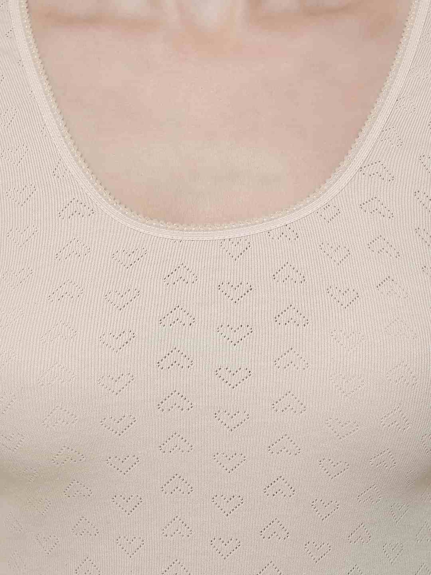 Bodycare Beige Cotton Thermal Top