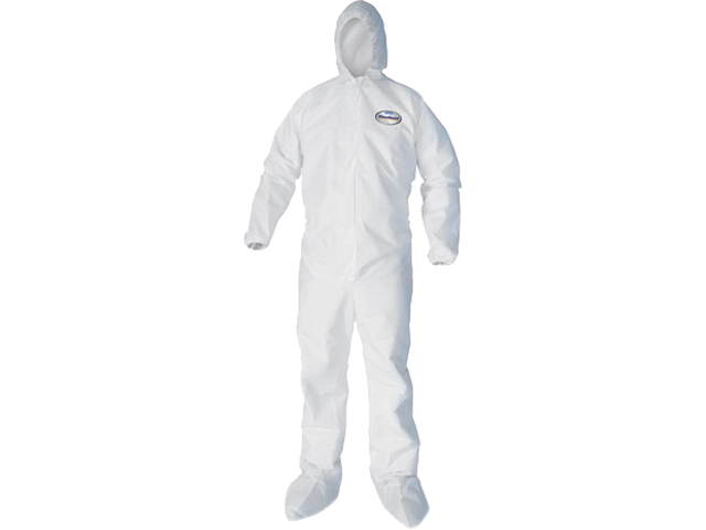 C-Klngrd A40 Liq/Part Cvrall 2Xl W/Hood/Boot 25