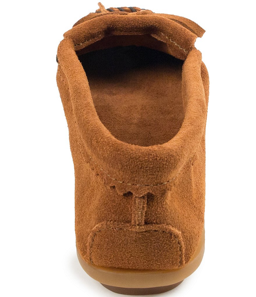 Minnetonka Thunderbird II Beaded Suede Moccasins