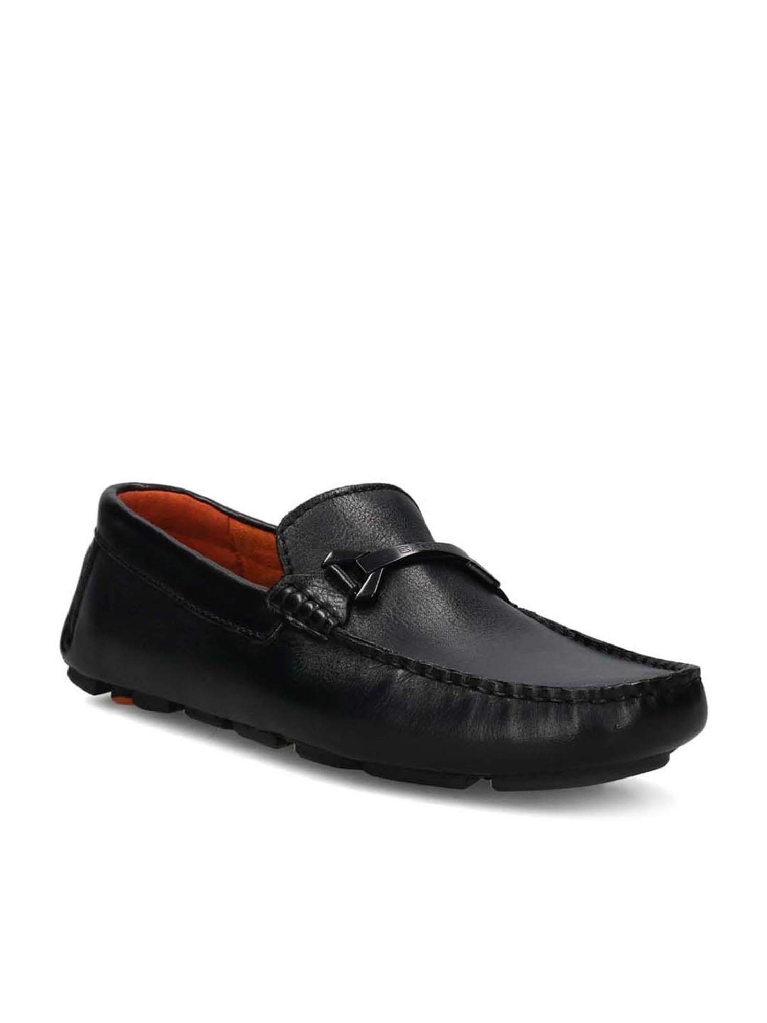 Bagatt Men's Hexa Black Loafers