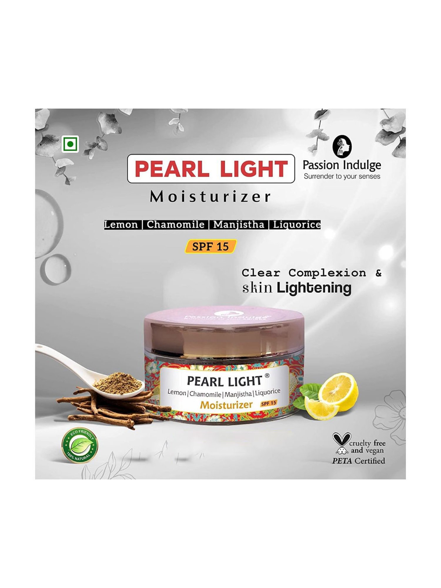 Passion Indulge Pearl Light Moisturizer - 50 gm