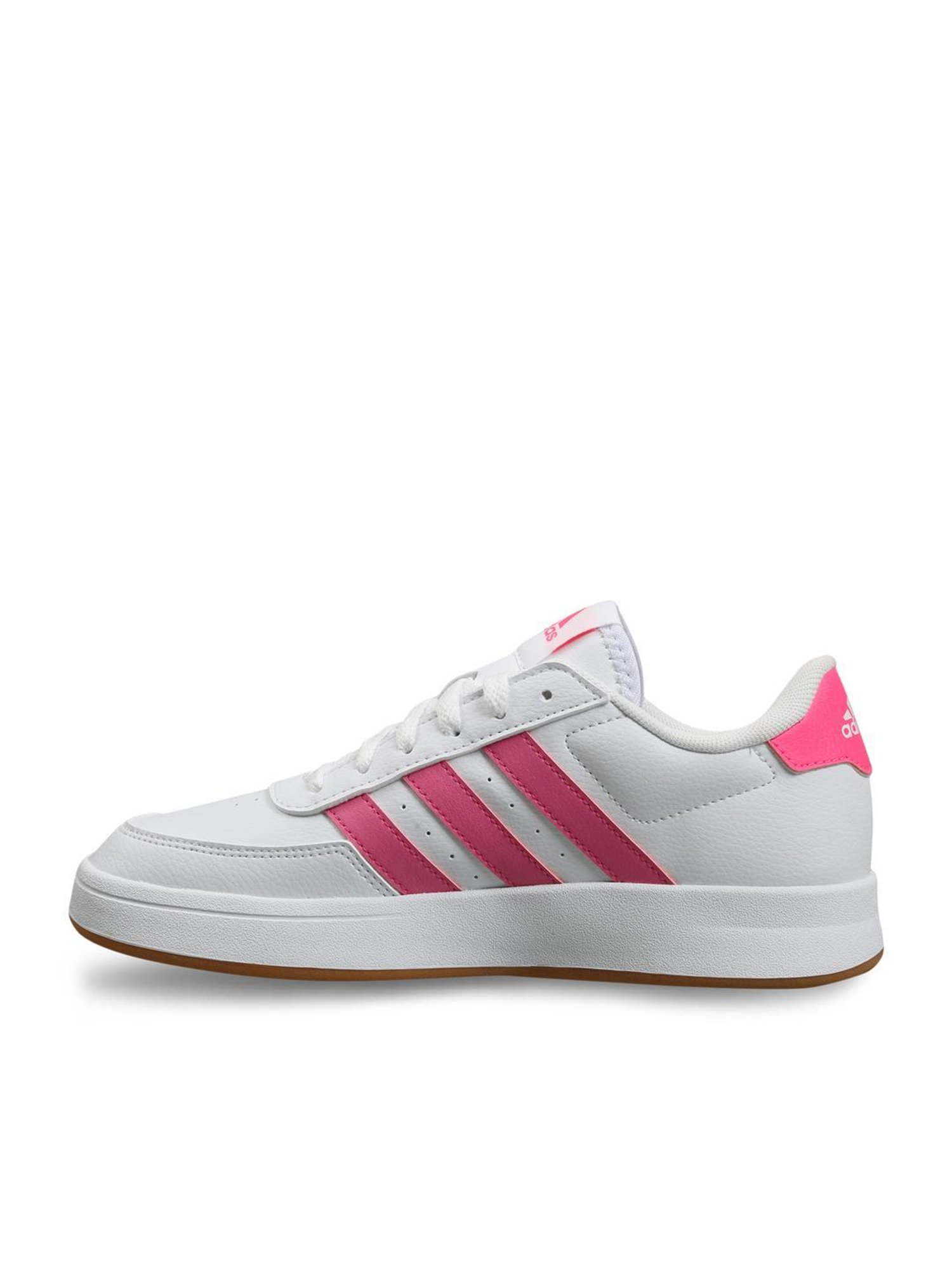 Adidas Women's Breaknet 2.0 White Tennis Shoes