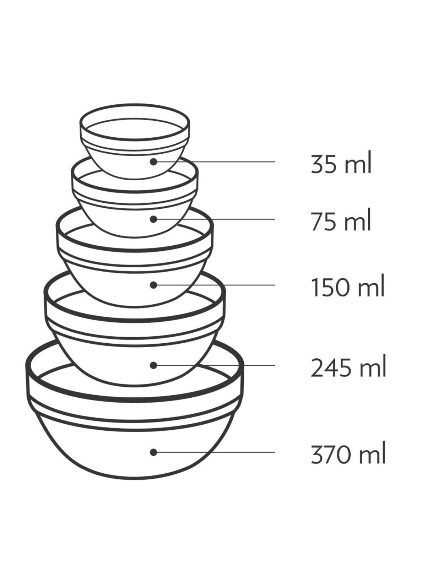 BlackCarrot Black & White Ceramic Dip Bowls Set of 2