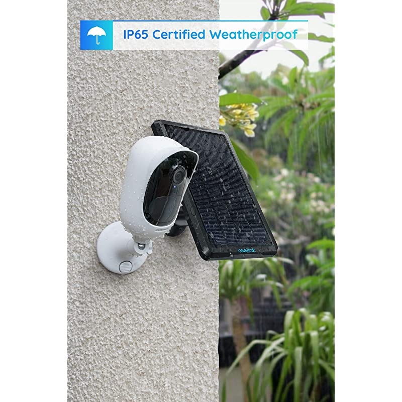 Outdoor Security Camera Wireless System Rechargeable Battery 1080P Video Night Vision Motion Detection, 2-Way Talk, Waterproof Support Google Assistant, Cloud Storage | Argus 2 + Solar Panel