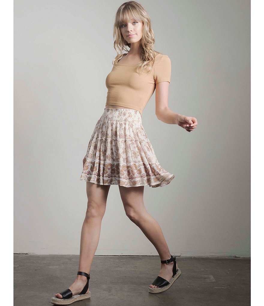 June & Hudson Side Slit Maxi Skirt