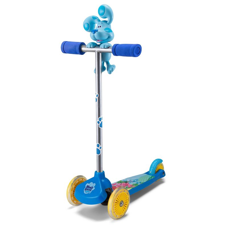 Blue's Clues & You! Swingin' Blue 3 Wheel Kick Scooter- Blue