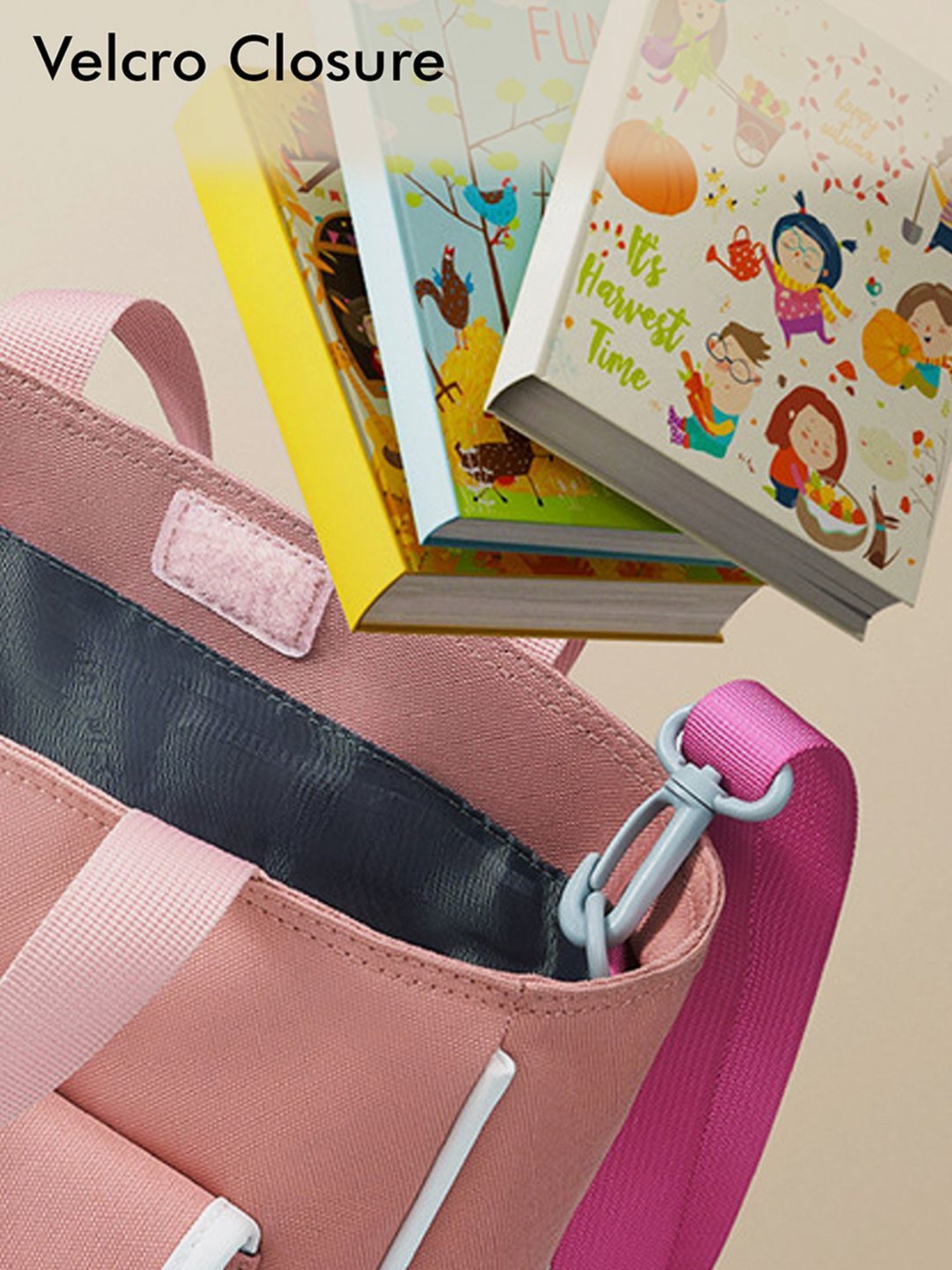 Little Surprise Box Peach Solid Small Handbag