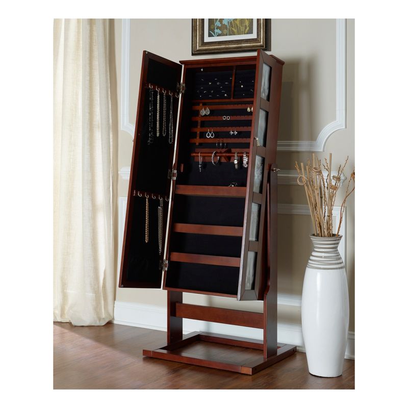 Elisa Photo Cheval Mirror Cherry - Powell Company