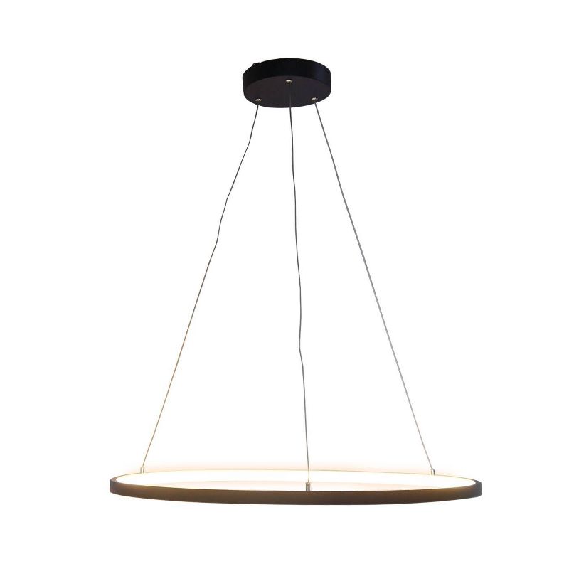 25" LED Neon Pendant Lamp Black - Project 62™