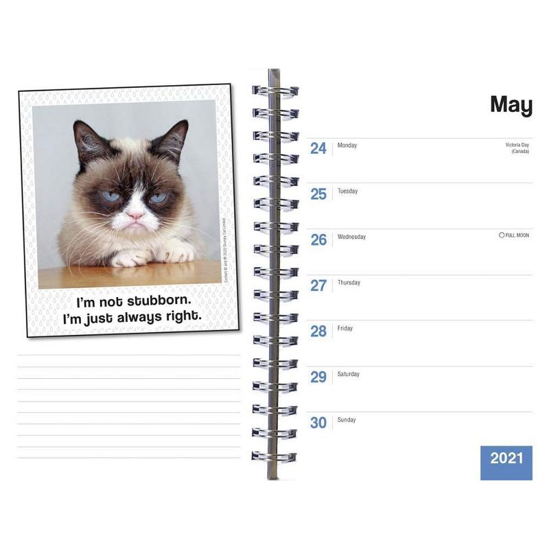 Sellers Publishing 2021 Grumpy Cat 16-Month Weekly Planner [Calendar] Grumpy Cat Limitied