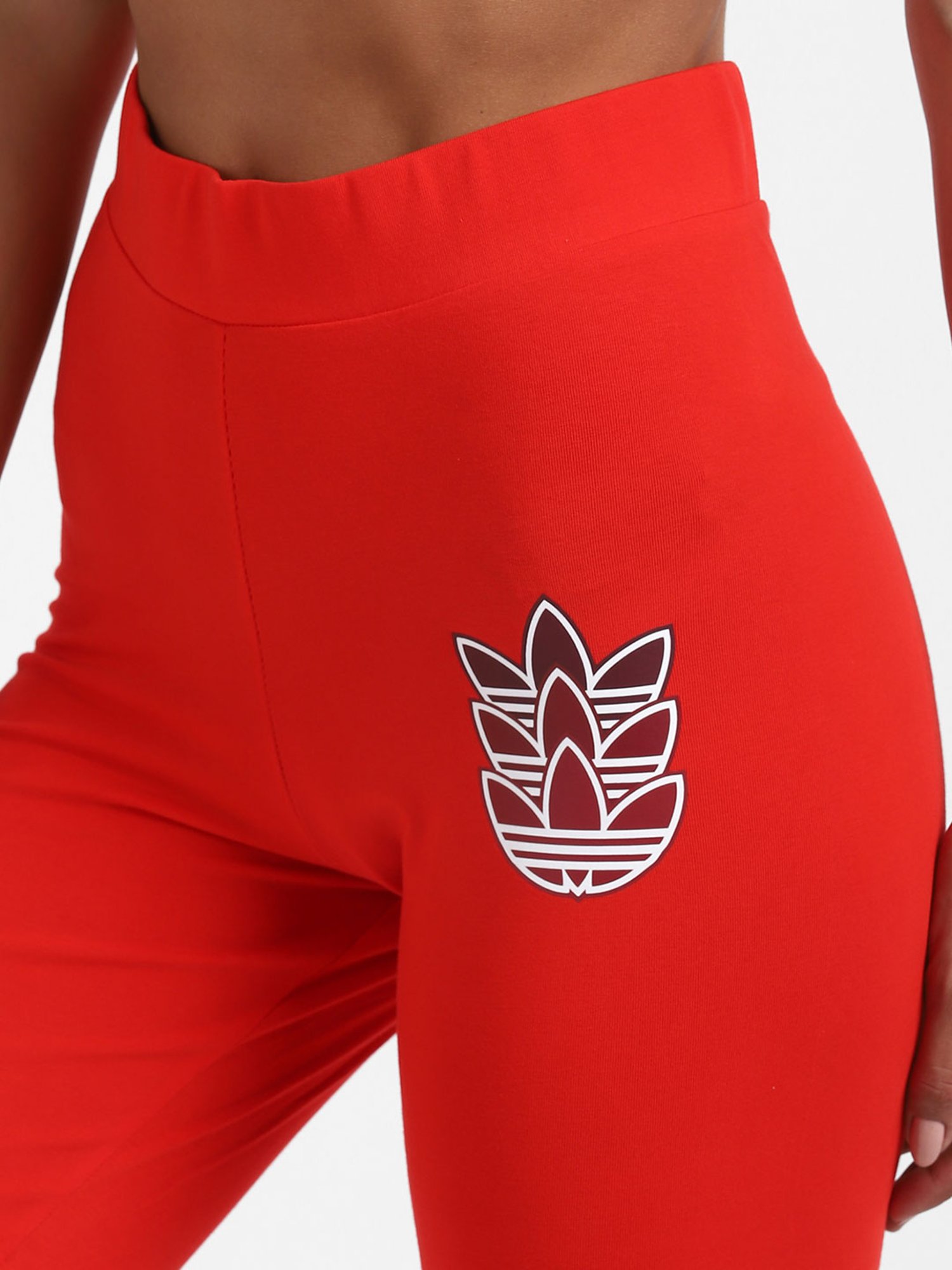 Adidas Originals Red Cotton Tights