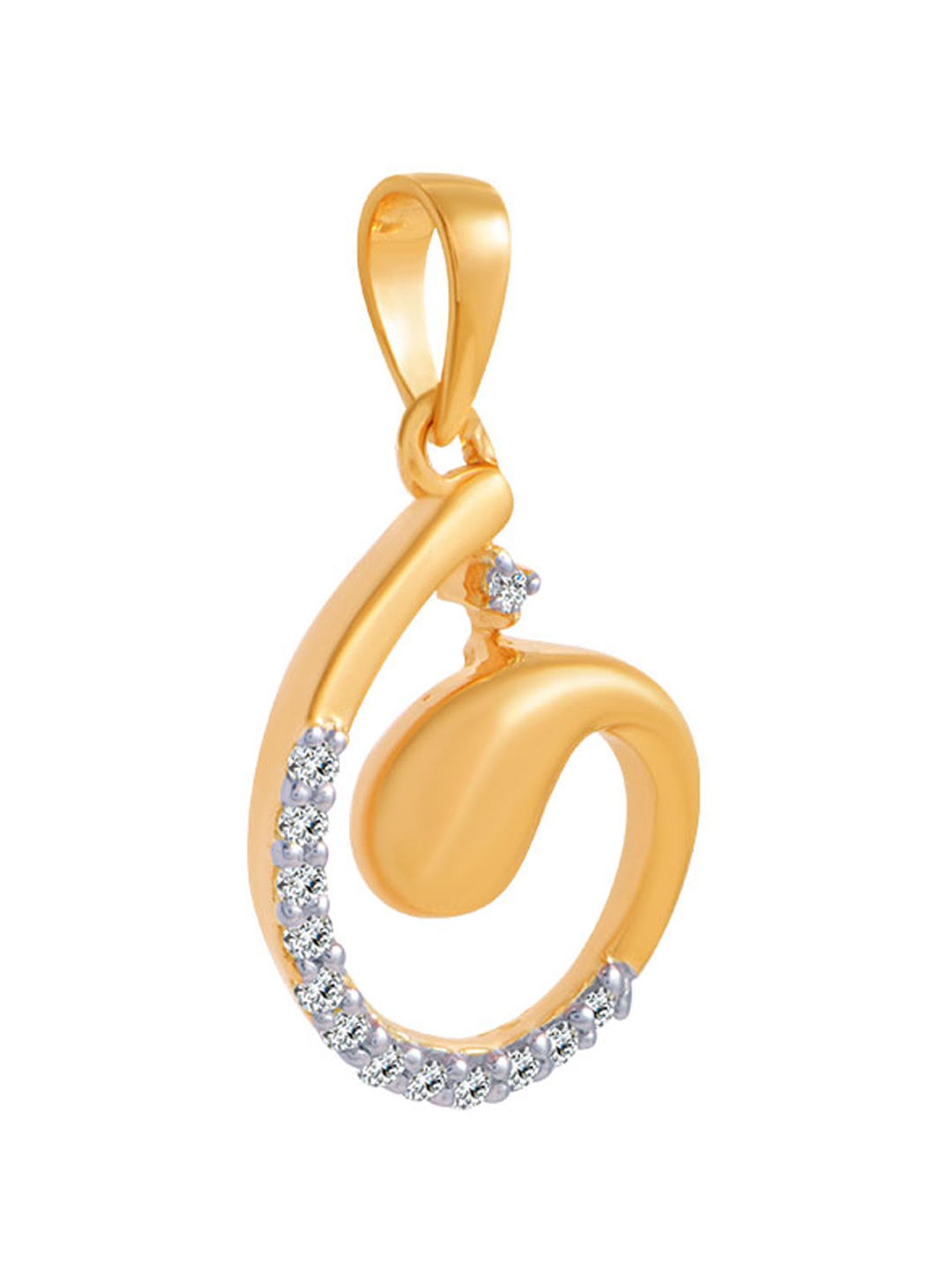 P.C. Chandra Jewellers 18 kt Gold & Diamond Pendant