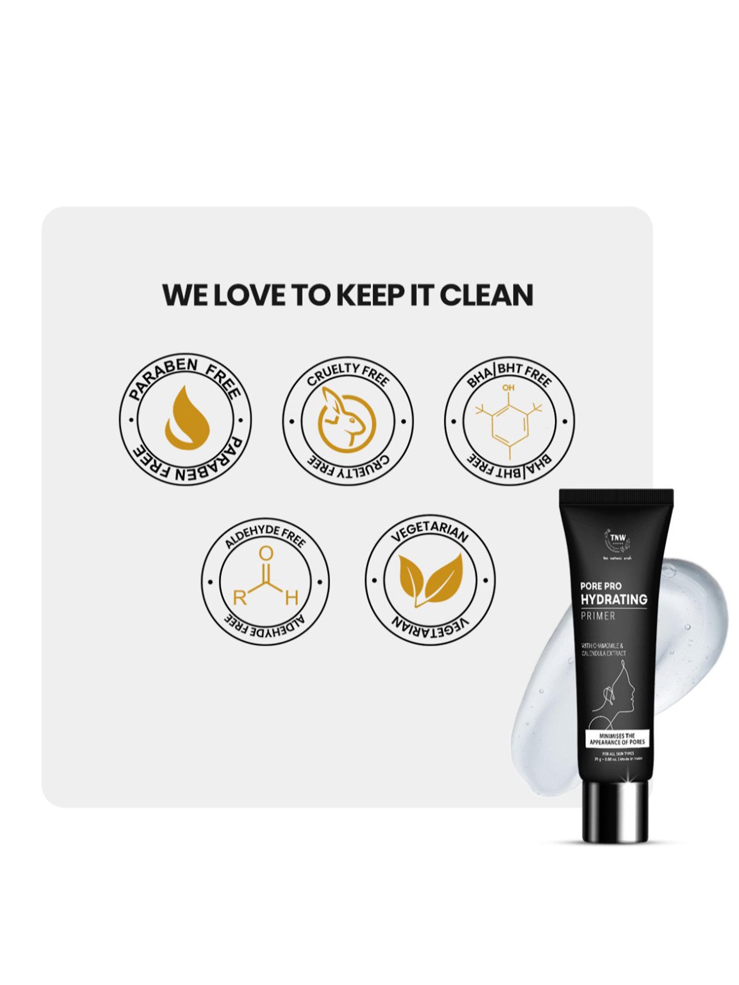 TNW-The Natural Wash Pore Pro Hydrating Primer - 25 gm