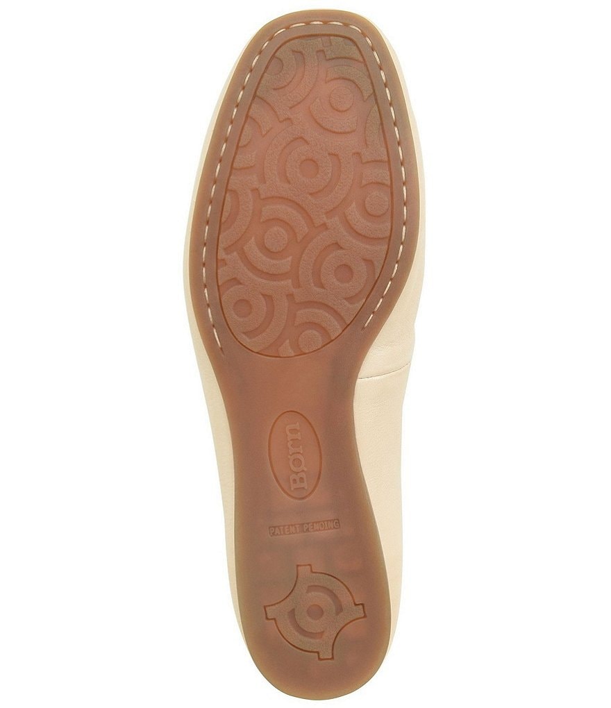 Born Beca Leather Slip-On Flats