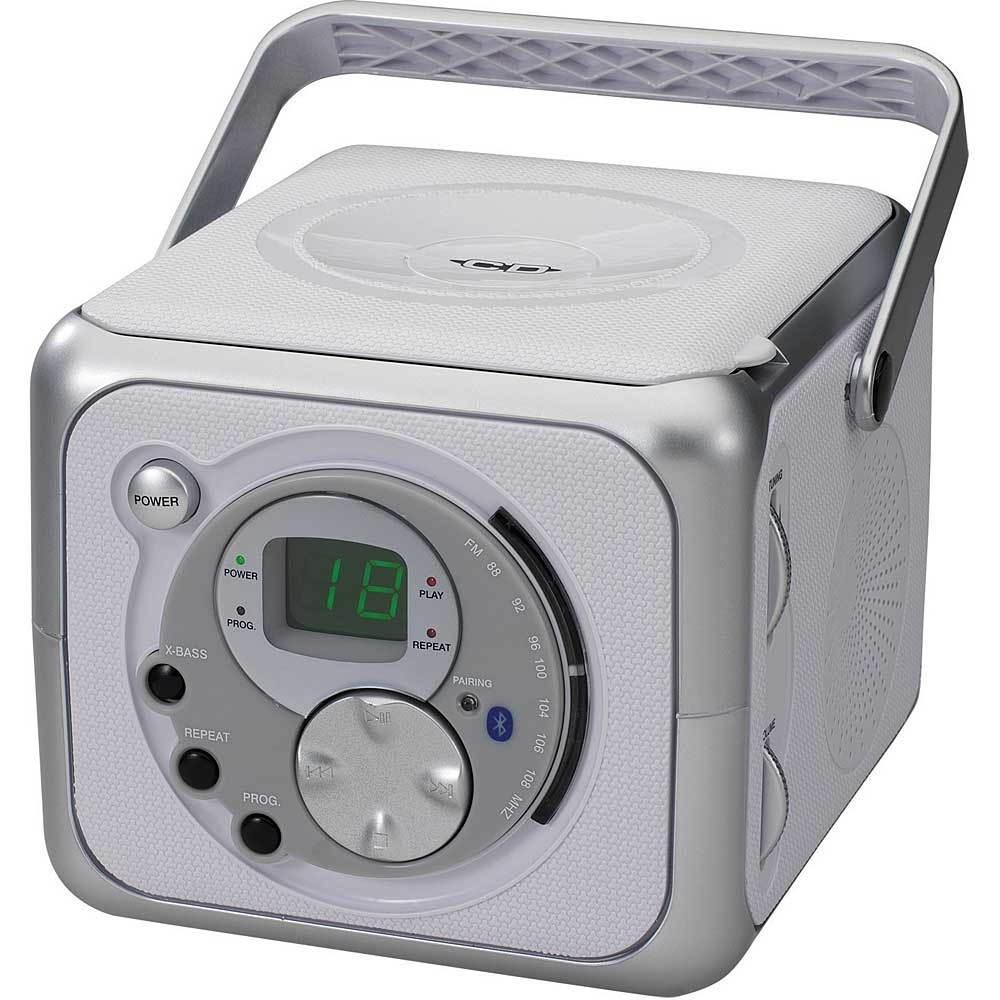 FM Stereo CD Bluetooth Boombox