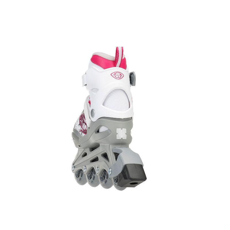 Rollerblade Zetrablade Adult Men's Beginner Recreation Fitness Inline Skates, Size 9, Black/Silver