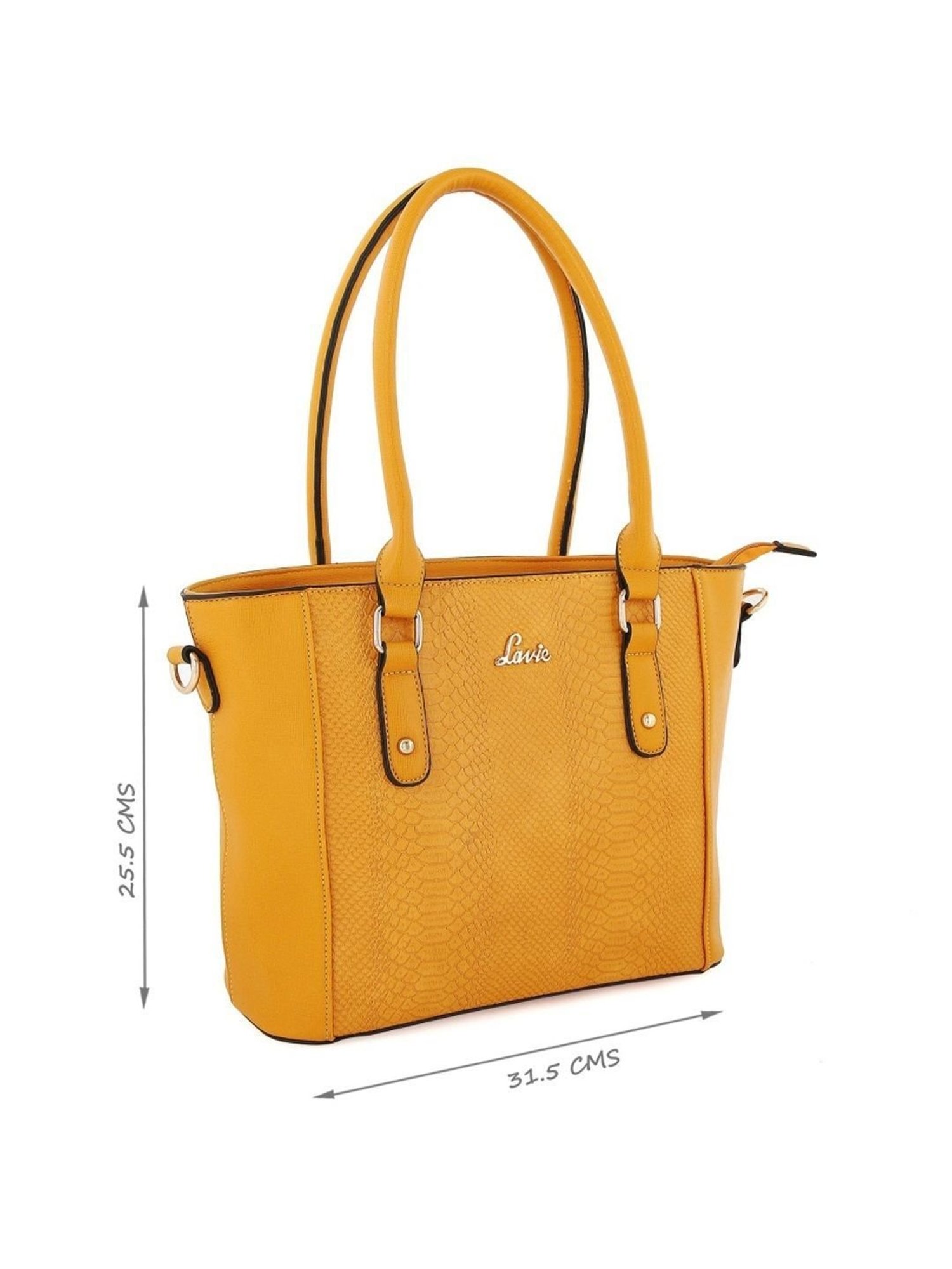 Lavie Horse Textured Medium Handbag