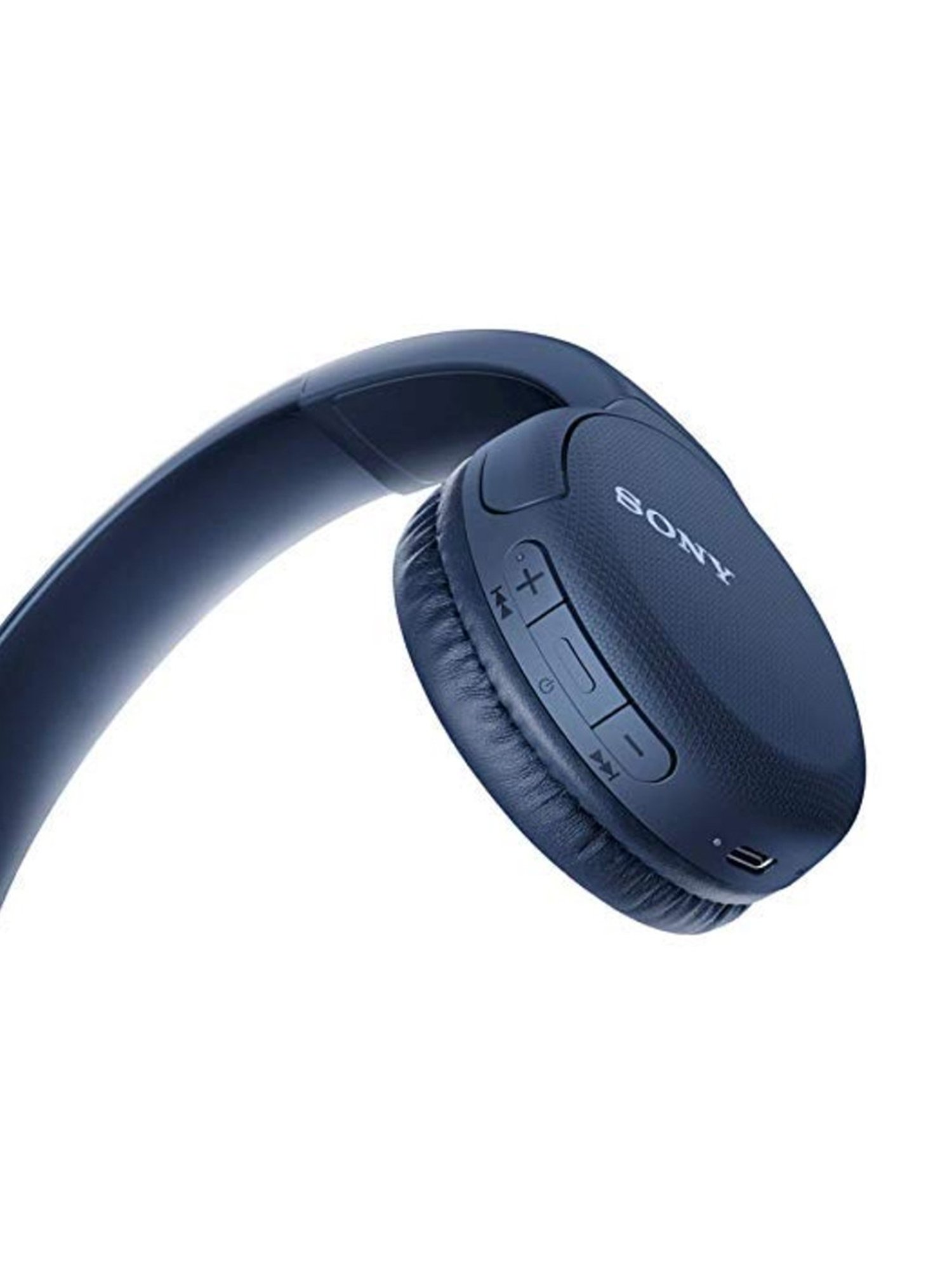 Sony WH-CH510 On The Ear Bluetooth Headphone with Mic (Blue)