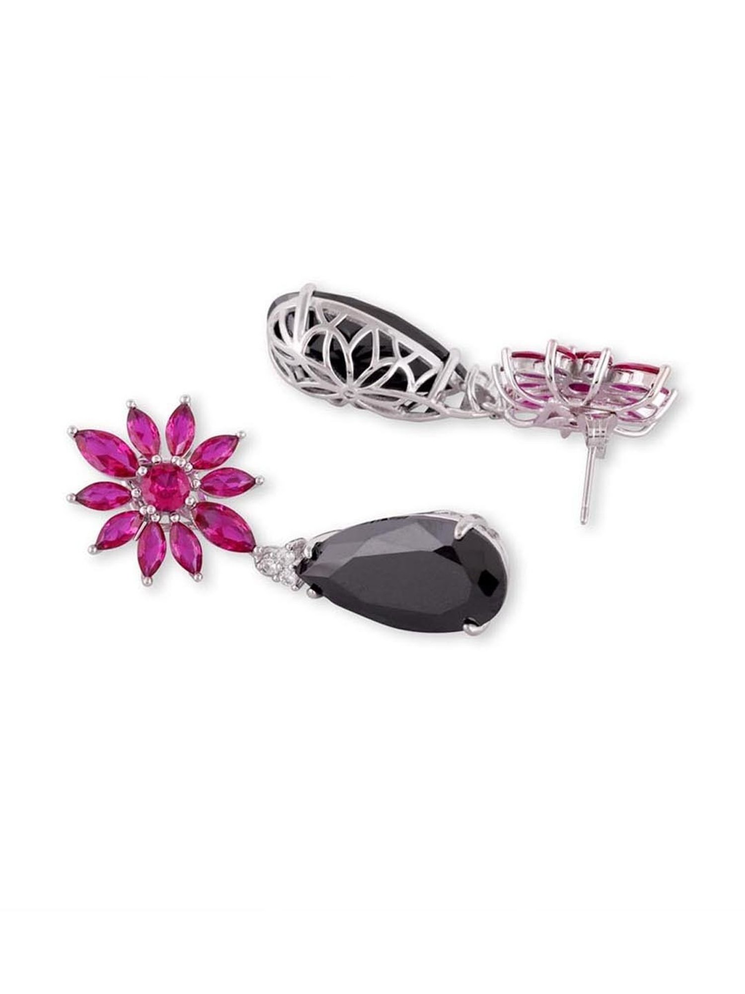 The Real Effect London Silver Earrings for Women